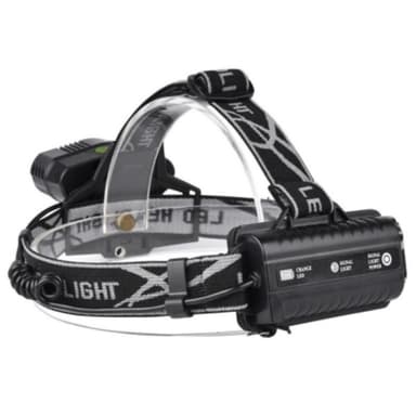 3T6 2XPE 5-LED Forlygte Lommelygte 5000 Lumen Super Bright USB Hovedlommelygte Hvid LED Spotlight