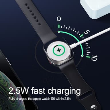 JOYROOM til Apple Watch USB-A opladningsstation Magnetisk oplader