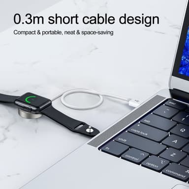 JOYROOM til Apple Watch USB-A opladningsstation Magnetisk oplader