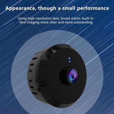 X16 Mini Spy Kamera Trådløs Wifi IP Hjemmesikkerhedskamera HD 1080P
