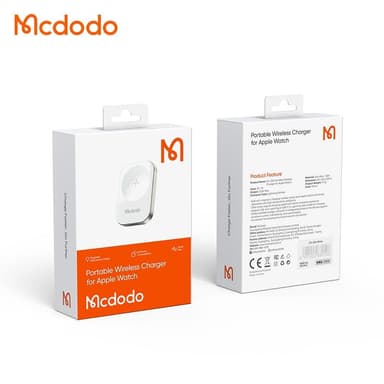 MCDODO Apple Watch Series 7 - 1 bærbar magnetisk trådløs oplader