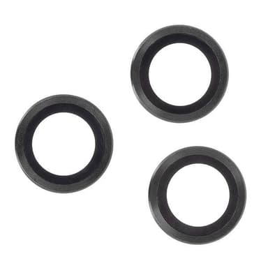 Linsebeskyttelse til iPhone 13 Mini / iPhone 13 - Sort Ramme