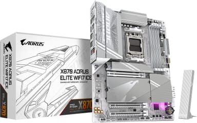 GigaByte X870 AORUS ELITE WIFI7 ICE bundkort