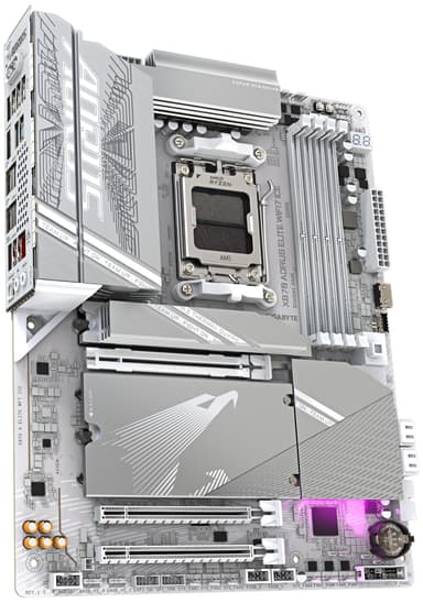 GigaByte X870 AORUS ELITE WIFI7 ICE bundkort