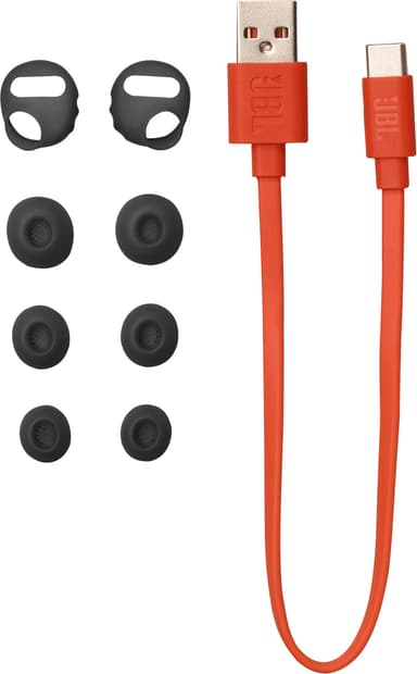 JBL Endurance Race 2 true wireless in-ear høretelefoner (sort)
