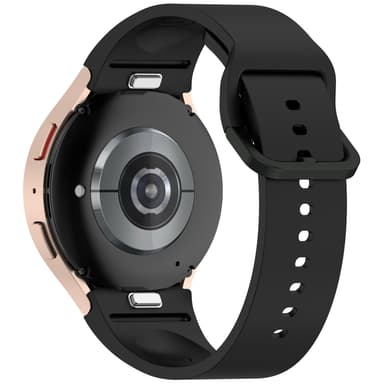 Silikone rem til Samsung Galaxy Watch 7/FE Sort