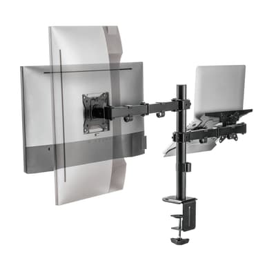 NÖRDIC Monitor og laptop holder Monitor 13-27 ""8 kg bærbare 15,6"" skærm beslag