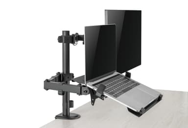 NÖRDIC Monitor og laptop holder Monitor 13-27 ""8 kg bærbare 15,6"" skærm beslag