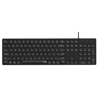 Keyboard NK8020 USB-kablet Sort