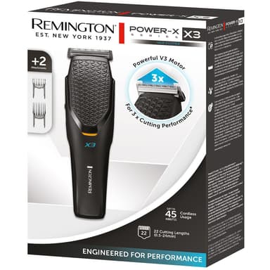 Remington Power X Series X3 hair clipper HC3000 (black)