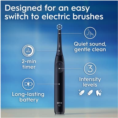 Oral-B iO2 elektrisk tandbørste 612272 (Nattesort)