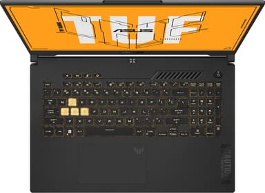 Asus TUF Gaming FX707 i7/32/1TB/4070 17,3" bærbar gaming computer