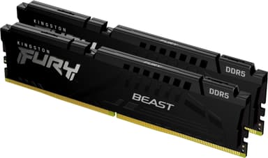 Kingston FURY Beast 64GB DDR5 RAM 6000MT/s CL30 (sort)