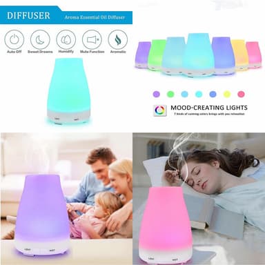 Aroma Diffuser - Luftfugter og aromalampe