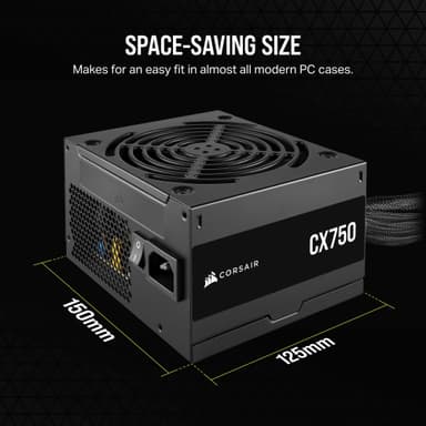 Corsair CX750 750W ATX strømforsyning