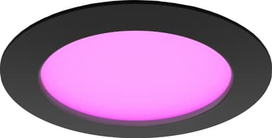 Philips Hue WCA Slim stor indbygget LED-lampe (sort)