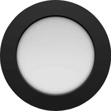 Philips Hue WCA Slim stor indbygget LED-lampe (sort)