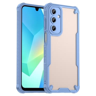 SKALO Samsung A16 Armor Hybrid Frosted Cover - Blå