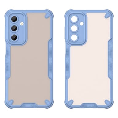 SKALO Samsung A16 Armor Hybrid Frosted Cover - Blå