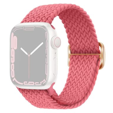 SKALO Flettet Rem Apple Watch Series 10 42mm - Pink