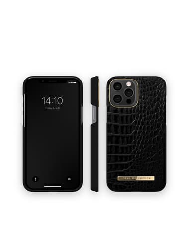 Atelier Case iPhone 12PM/13PM Neo Noir Croco