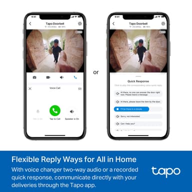 TP-Link Tapo D235 2K QHD videodørklokke
