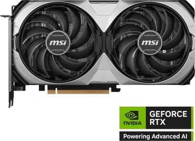 MSI GeForce RTX 4070 VENTUS 2X E 12G OC gaming grafikkort