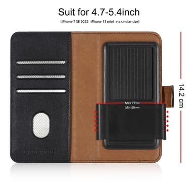 HTC ONE SU Cover Etui Case (Sort)