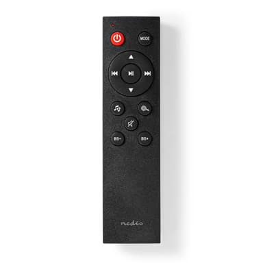 Nedis Soundbar | 2.0 | DSP Programmer | 40 W | 1 x Optisk / 1x 3.5 mm / 1x Coax Audio / 1x USB | 1x HDMI (with ARC) | Bluetooth® | Kan monteres | Sort