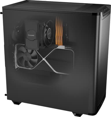 Be quiet! PURE BASE 501 Airflow PC-kabinet (sort)