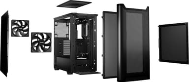 Be quiet! PURE BASE 501 Airflow PC-kabinet (sort)