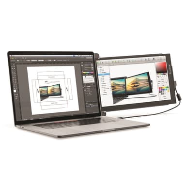 Dobbelt & Triplet Skærm til Laptop (14,5’’ version)