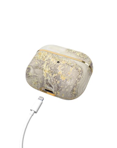 Printed AirPods Case Gen 3 Sparkle Greige Marble