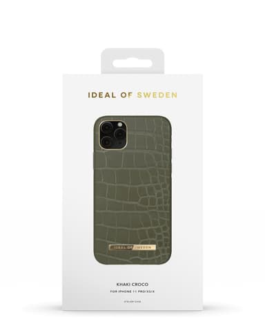 Atelier Case iPhone 11P/XS/X Khaki Croco