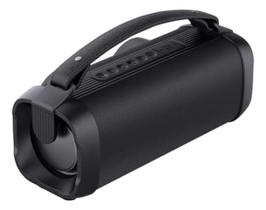 STREETZ BT Boombox 2x 4 W, rain resistant, AUX, USB flash, LED, black