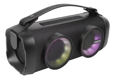 STREETZ BT Boombox 2x 4 W, rain resistant, AUX, USB flash, LED, black