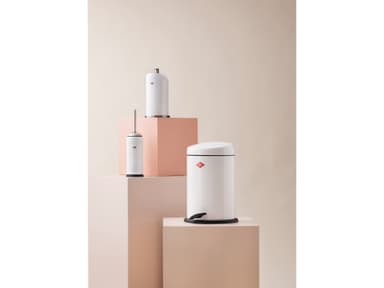 Wesco Capboy Pedalspand Dia 30 x 45,5 cm 13 liter Hvid