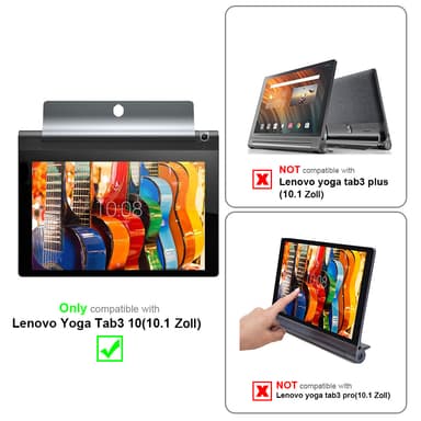 Lenovo Yoga Tab 3 10 (10.1 tomme) Pungetui Cover