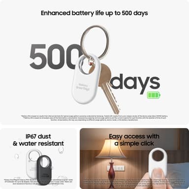 Samsung SmartTag2 Bluetooth tracker (sort)