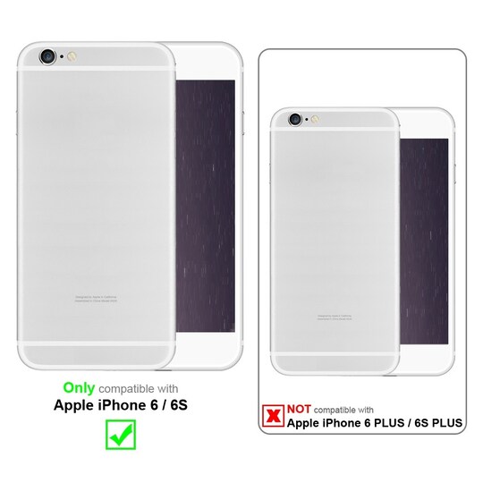 iPhone 6 / 6S Cover Etui Case (Gennemsigtig)
