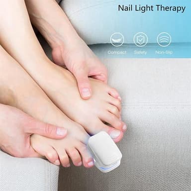 Neglelampe med UV LED