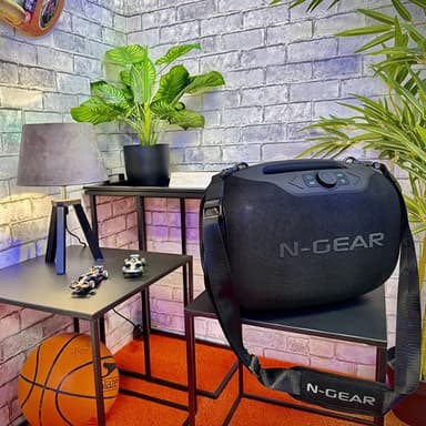 N-GEAR NRG600 Bluetooth-højttaler med 600 watt og 2 mikrofoner