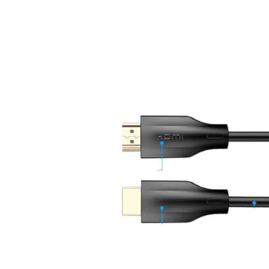 HDMI-kabel HDMI 2.1 8K 60Hz 4K 120Hz Sort 5 m