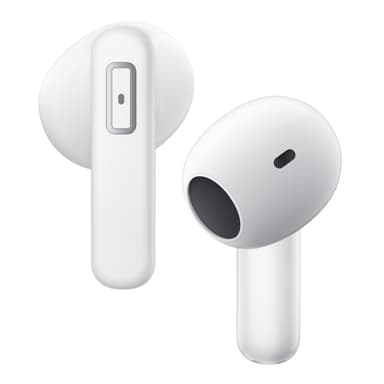 Trådløse øretelefoner headset med EQ balance Hvid