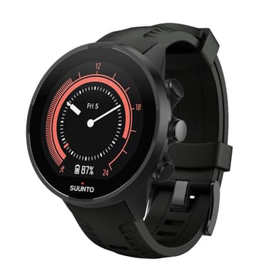 Suunto Spartan Sport Wrist HR/9 Baro/9/D5/7 armbånd (24 mm) silikone Sort  model 2