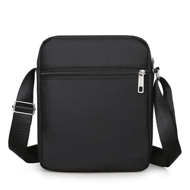 Nylon Crossbody-taske til mænd Fire lynlåse