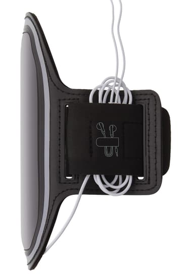 Sport armband reflective fits up to most 6.5"" screens black