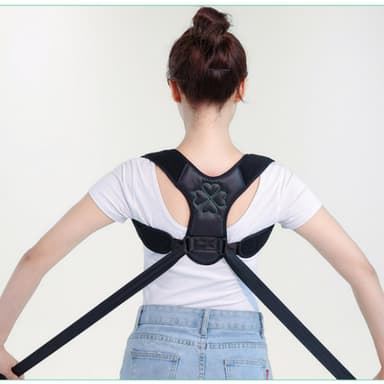 Posture Corrector til mænd og kvinder, justerbar rygbøjle holdningskorrektor