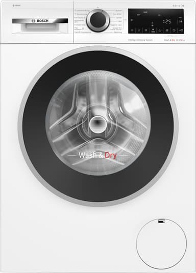 Bosch Serie 6 vaskemaskine/tørretumbler WNG254ABSN (10,5/6 kg) TÆNK TESTVINDER