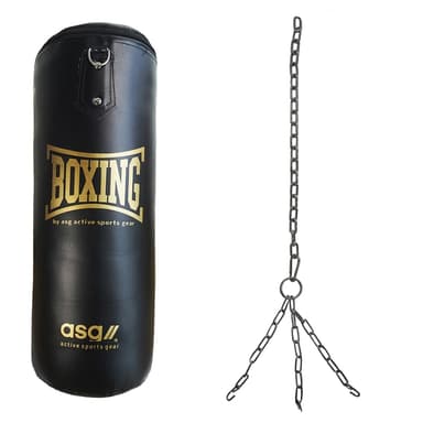 ASG Boksesæk+Handsker, 60 cm,11kg - Guld